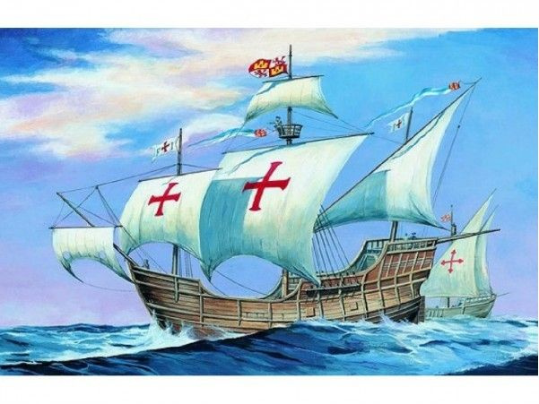 Směr Plastikový slepovací model Santa Maria 1:270