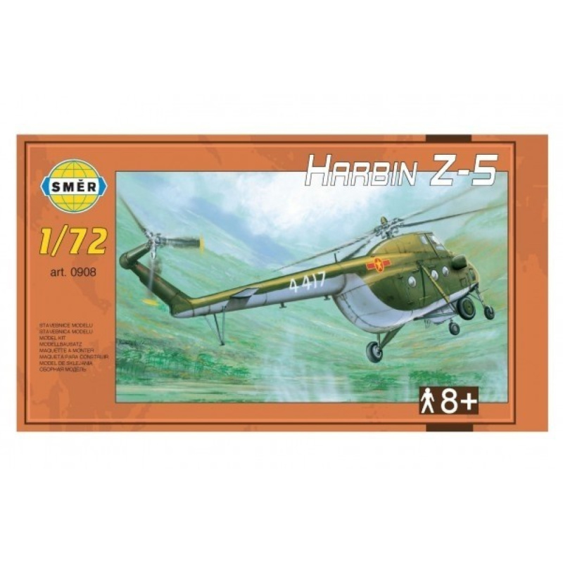 Vrtulník harbin z-5, směr