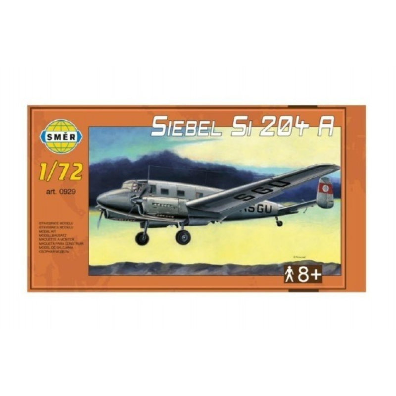 Siebel si 204 a 1:72, směr