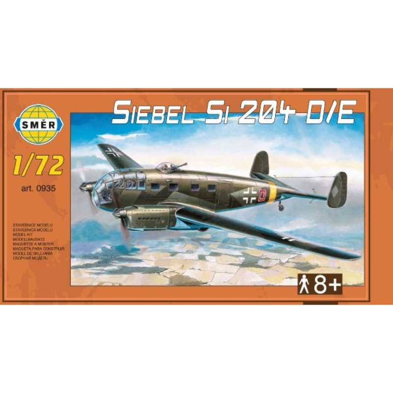 Směr slepovací model Siebel Si 204 D E 1:72