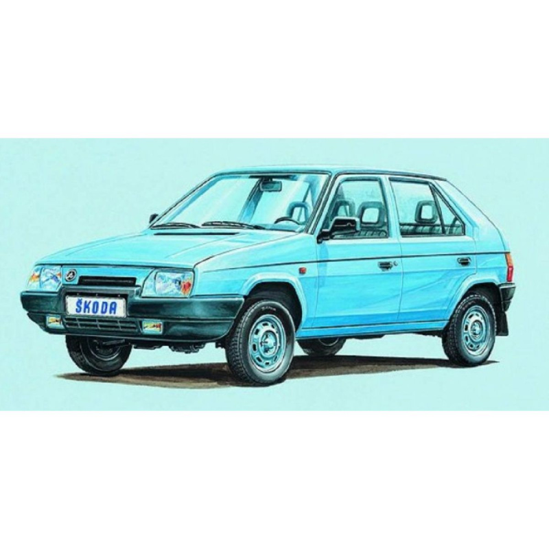 Směr zacvakávací model ŠKODA FAVORIT 1:28