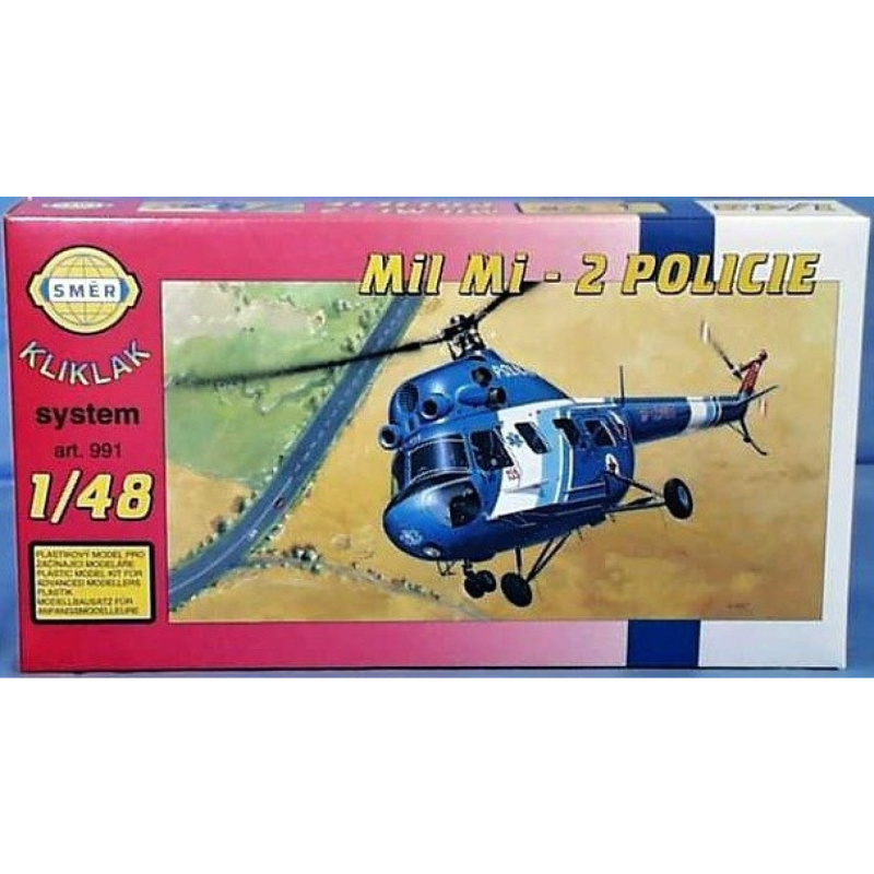 Vrtulník Mi 2 - Policie  1:48
