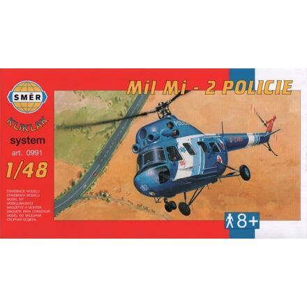 Vrtulník Mi 2 - Policie  1:48