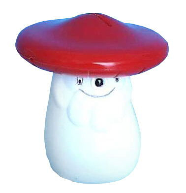 Pokladnička Muchomůrka plast 12cm