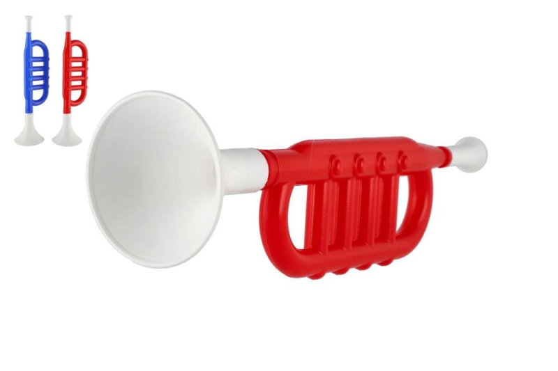 Směr Trumpeta plast Zelená 34 cm