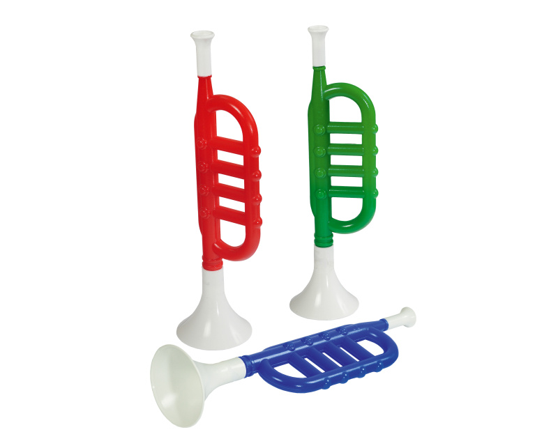 Směr Trumpeta plast Zelená 34 cm