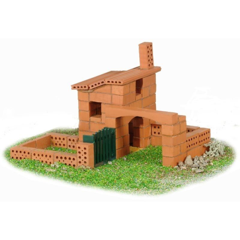 Stavebnice Teifoc Domek Sergio 85ks v krabici 29x18x8cm