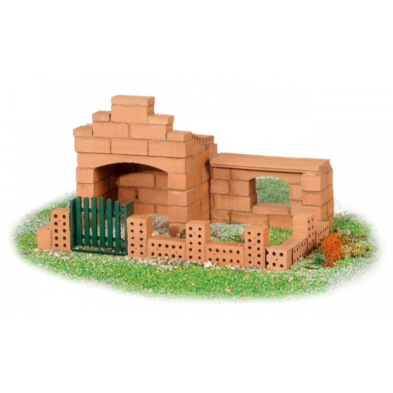 Stavebnice Teifoc Domek Sergio 85ks v krabici 29x18x8cm