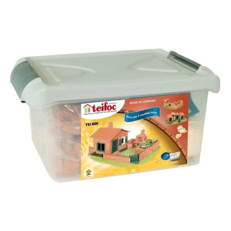 Stavebnice Teifoc Domek Raul II 280 ks v plastovém boxu