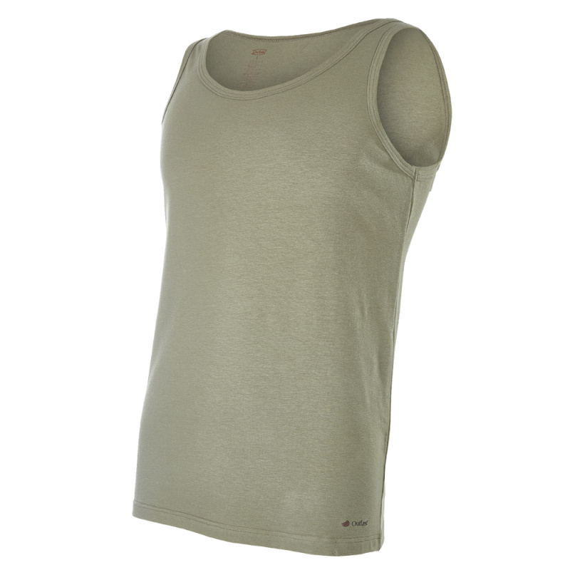 BARIDI wear Nátělník pánský tenký Outlast® - khaki Velikost oblečení: M
