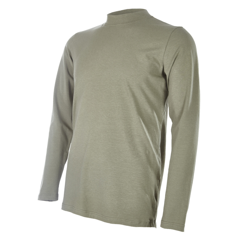 BARIDI wear Tričko pánské DR tenké stojáček Outlast® - khaki Velikost oblečení: M