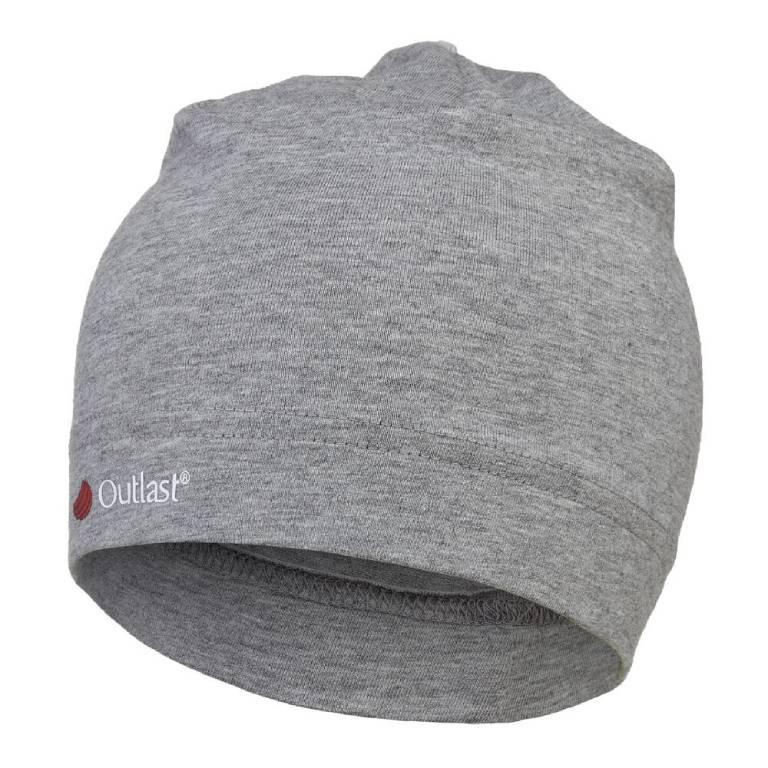 Little Angel Čepice tenká Outlast® - šedý melír Velikost čepic: 2 | 39-41 cm