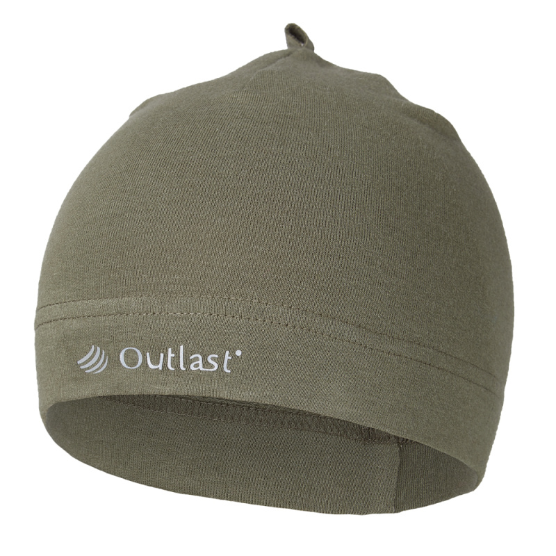 Little Angel Čepice smyk natahovací Outlast ® - khaki army Velikost čepic: 2 | 39-41 cm