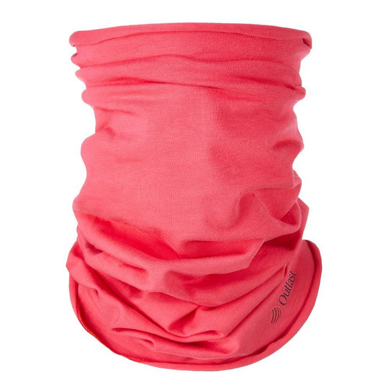 BARIDI wear Nákrčník multifunkční tenký Outlast® - jahodová