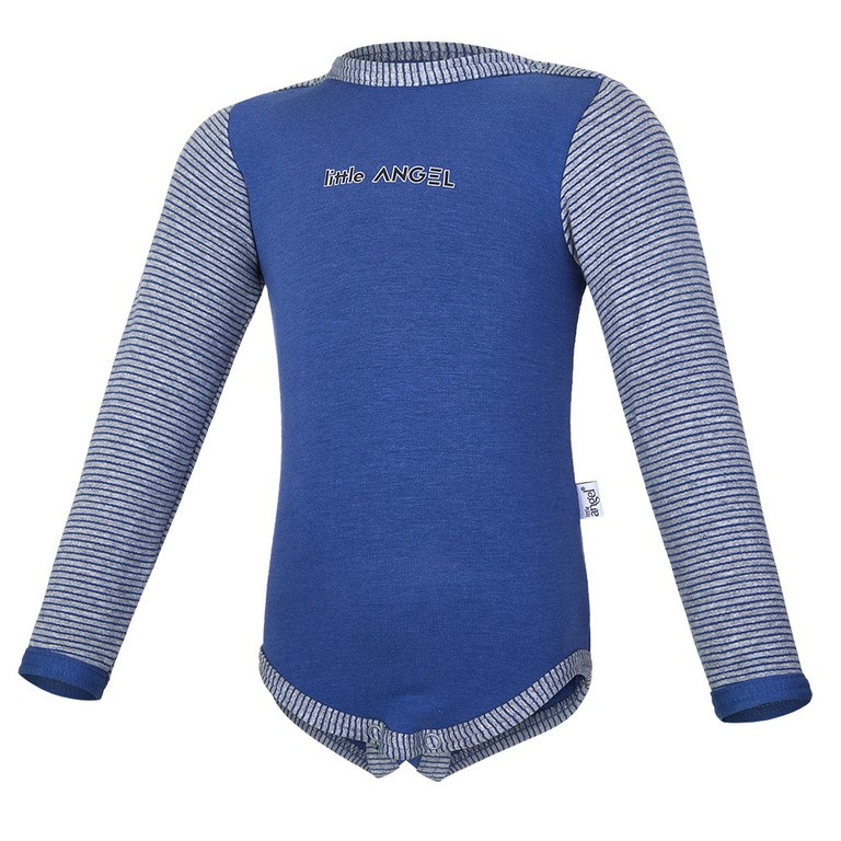 Little Angel Body smyk DR pruh Outlast® - indigo/pruh indigo Velikost oblečení: 62