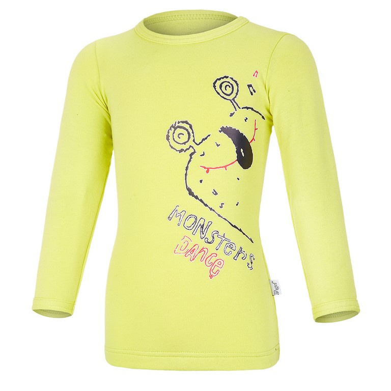 Little Angel Tričko smyk DR REFLEX obrázek Outlast® - tm.citronová Velikost oblečení: 86