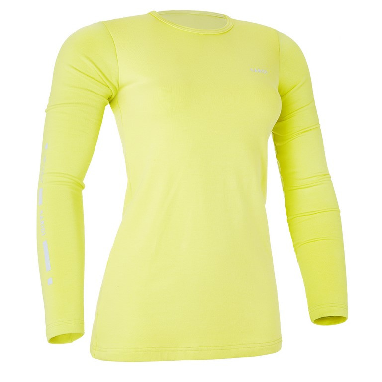 BARIDI wear Tričko dámské smyk DR REFLEX Outlast® - tm.citronová Velikost oblečení: M