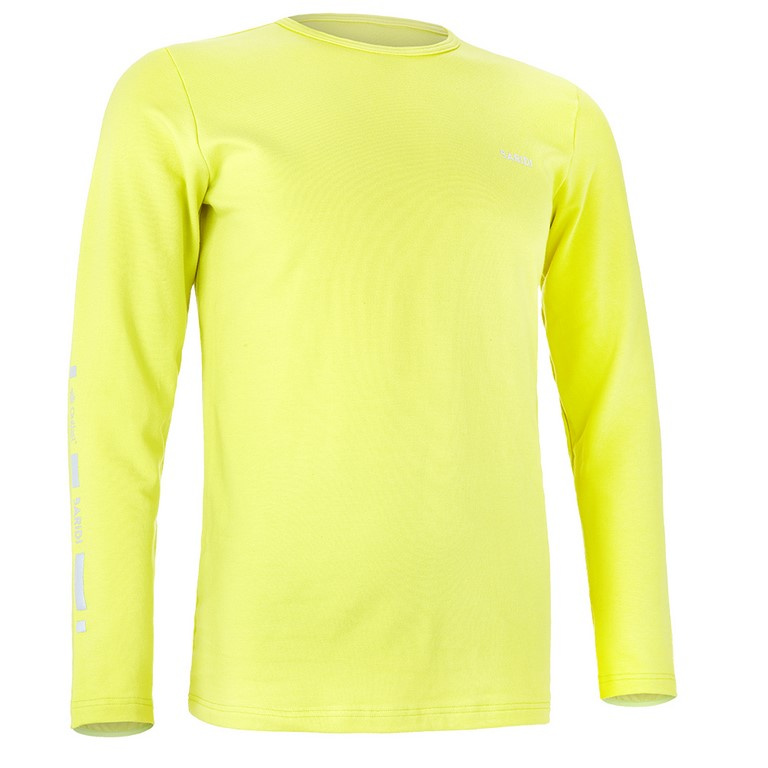 BARIDI wear Tričko pánské smyk DR REFLEX Outlast® - tm.citronová Velikost oblečení: XL