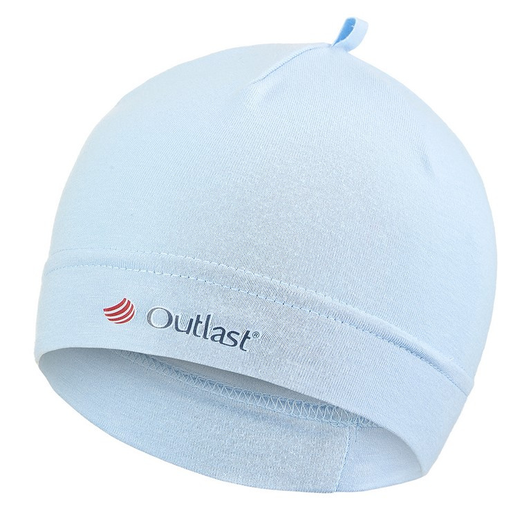 Little Angel Čepice tenká kojenecká Outlast® - sv.modrá Velikost čepic: 3 | 42-44 cm