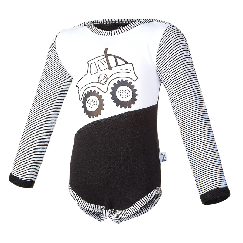 Little Angel Body smyk DR Outlast® - černá-auto Velikost oblečení: 68