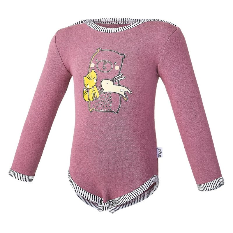 Little Angel Body smyk zvířátka DR Outlast® - fialová Velikost oblečení: 92