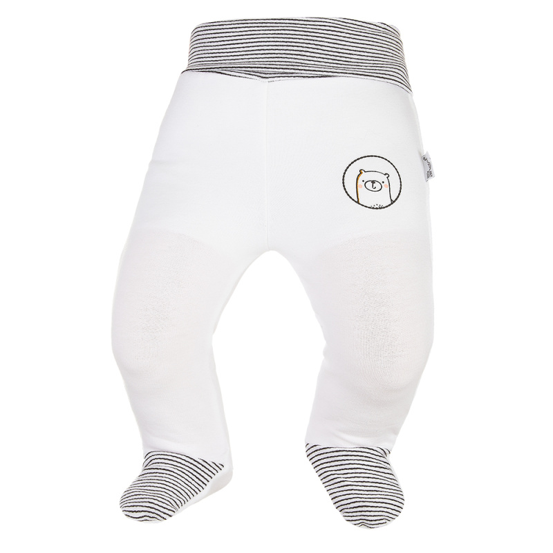 Little Angel Polodupačky smyk obrázek Outlast® - bílá/pruh bíločerný Velikost oblečení: 80