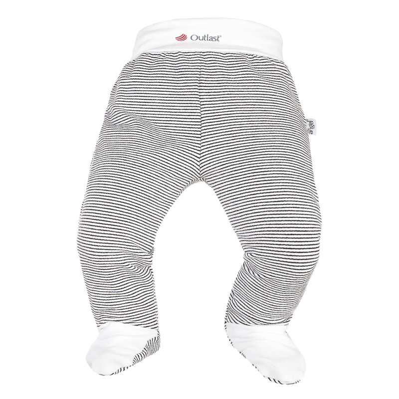 Little Angel Polodupačky smyk Outlast® - pruh bíločerný Velikost oblečení: 74