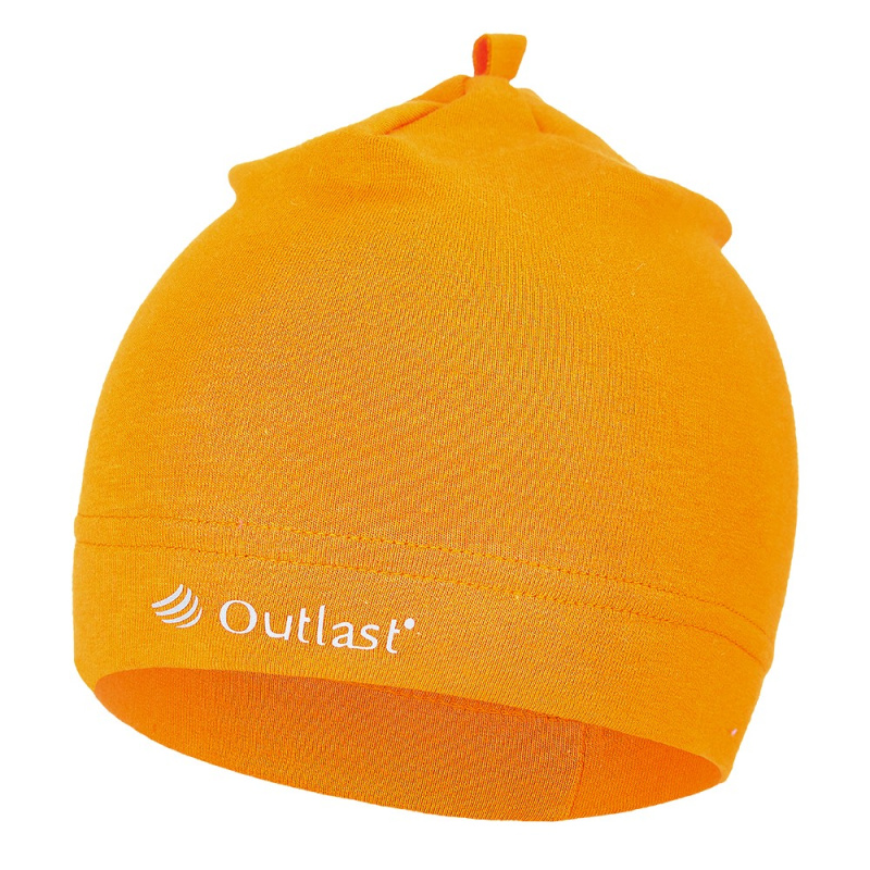 Little Angel Čepice smyk natahovací Outlast ® - medová Velikost čepic: 2 | 39-41 cm