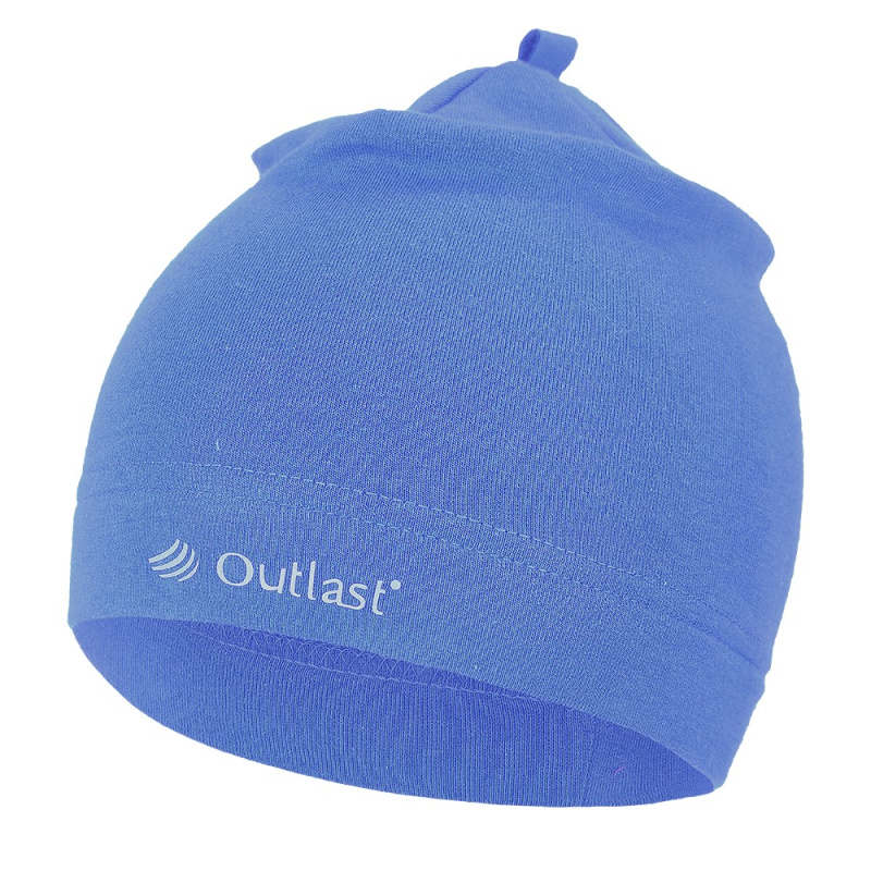 Little Angel Čepice smyk natahovací Outlast ® - indigo Velikost čepic: 2 | 39-41 cm