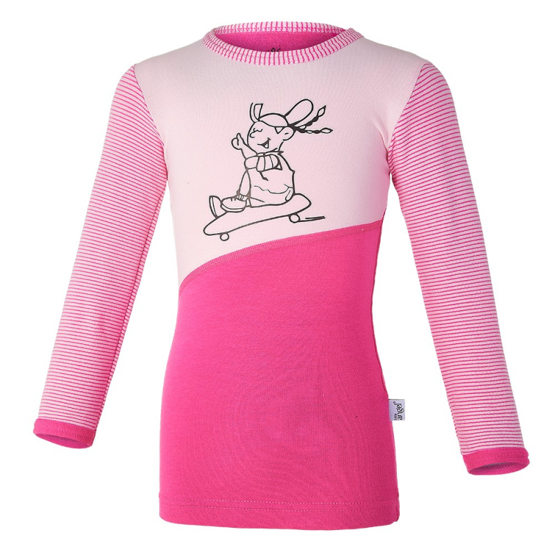 Little Angel Tričko smyk STAVITEL DR Outlast® - růžová-holka Velikost oblečení: 98