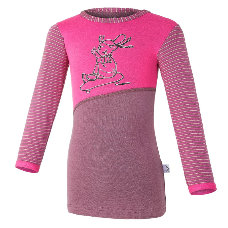 Little Angel Tričko smyk STAVITEL DR Outlast® - fialová-holka Velikost oblečení: 116