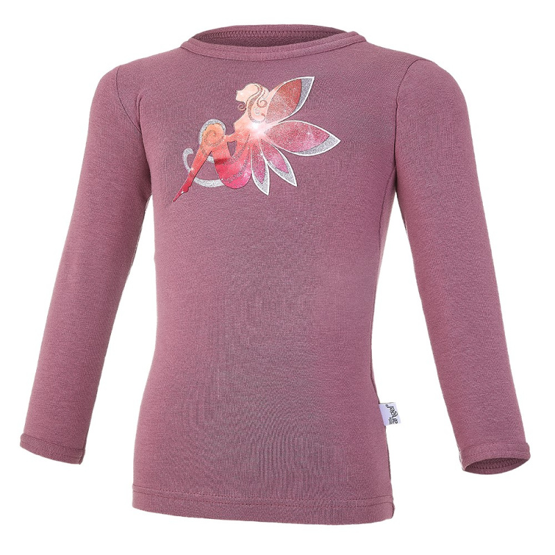 Little Angel Tričko smyk LESK DR Outlast® - fialová Velikost oblečení: 86