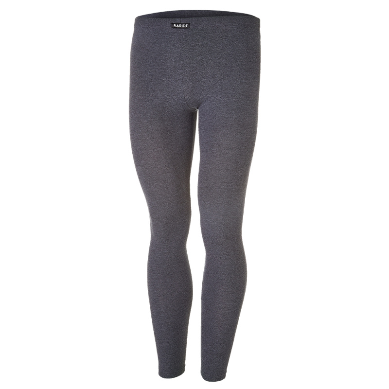 BARIDI wear Legíny smyk Outlast® - tm.šedý melír Velikost oblečení: 164