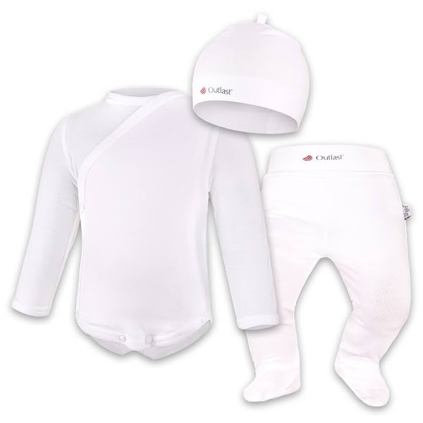 Little Angel Novorozenecká sada tenká Outlast® - bílá Velikost oblečení: 50