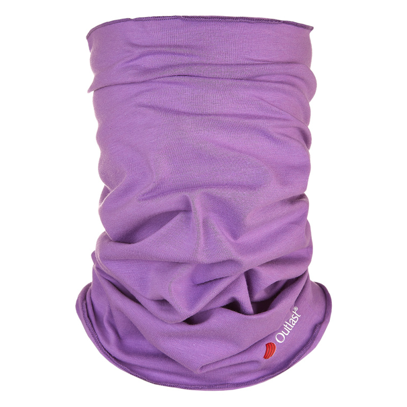 BARIDI wear Nákrčník multifunkční tenký Outlast® - fialová