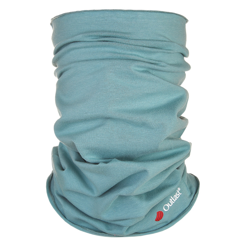 BARIDI wear Nákrčník multifunkční tenký Outlast® - tm.lišejník