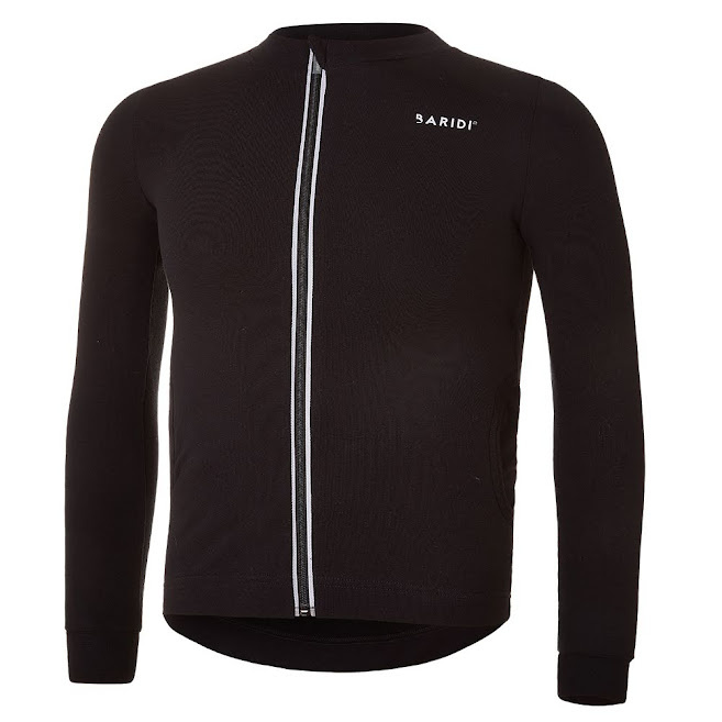 BARIDI wear Mikina REFLEX smyk rozepínací Outlast® - černá Velikost oblečení: 140