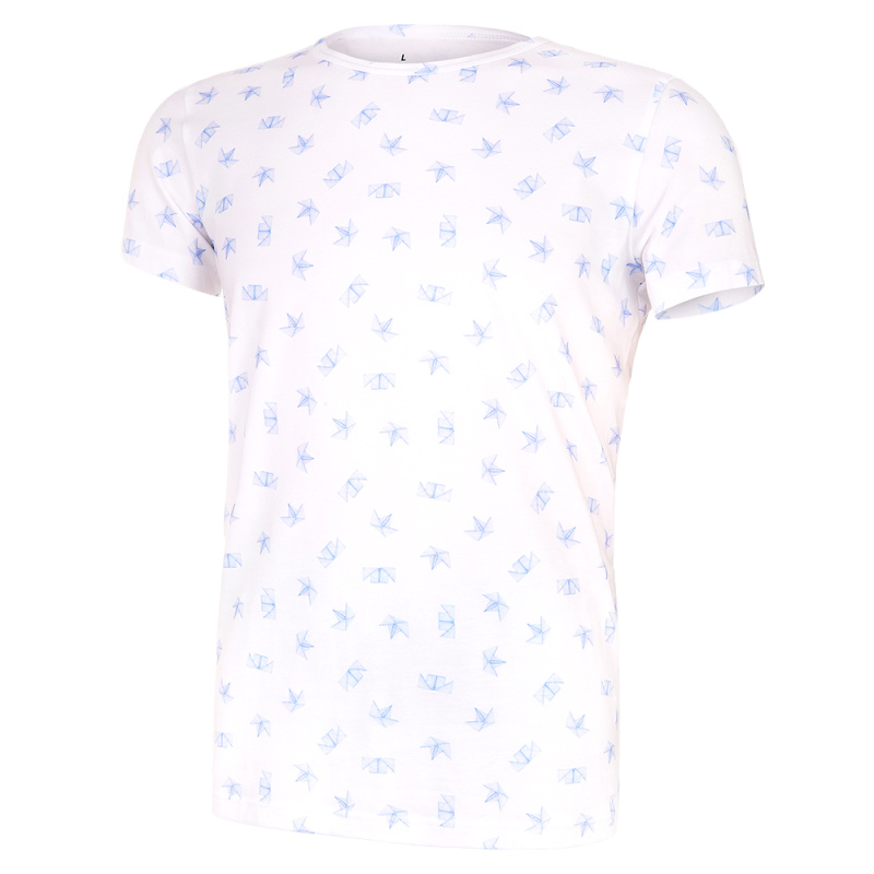 BARIDI wear Tričko pánské TISK KR tenké Outlast® - loďky papírové Velikost oblečení: M