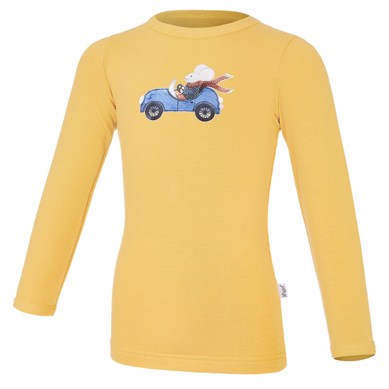 Little Angel Tričko smyk obrázek DR Outlast® - oliva Velikost oblečení: 86