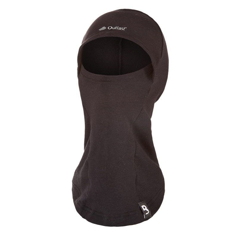 BARIDI wear Kukla smyk lyžařská Outlast® - černá Velikost čepic: 6 | 54-57 cm