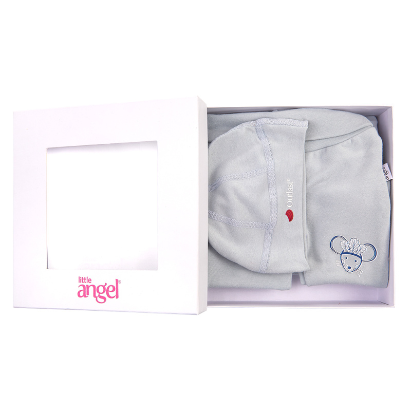 Little Angel Novorozenecká sada Outlast® - sv.ledově modrá Velikost oblečení: 56