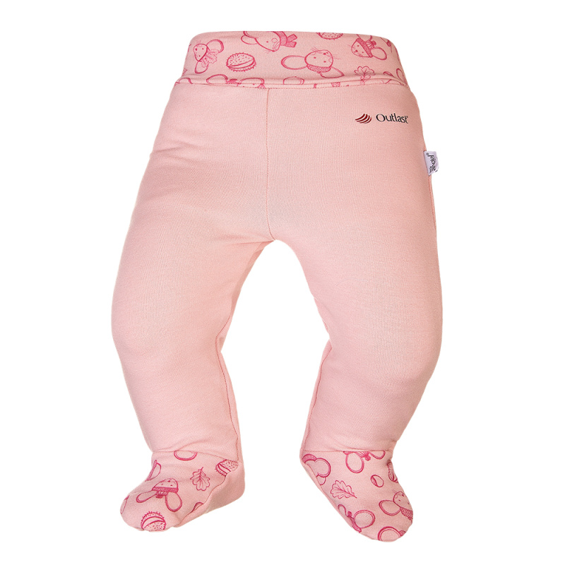 Little Angel Polodupačky smyk TISK Outlast® - sv.starorůžová Velikost oblečení: 56