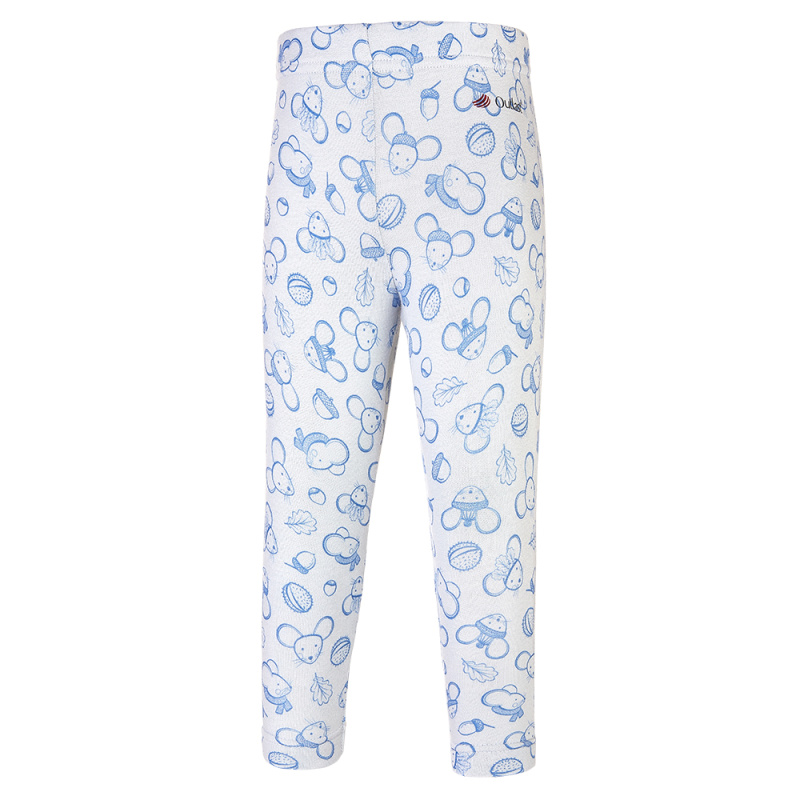 Little Angel Legíny smyk TISK Outlast® - sv.ledově modrá myšky Velikost oblečení: 74