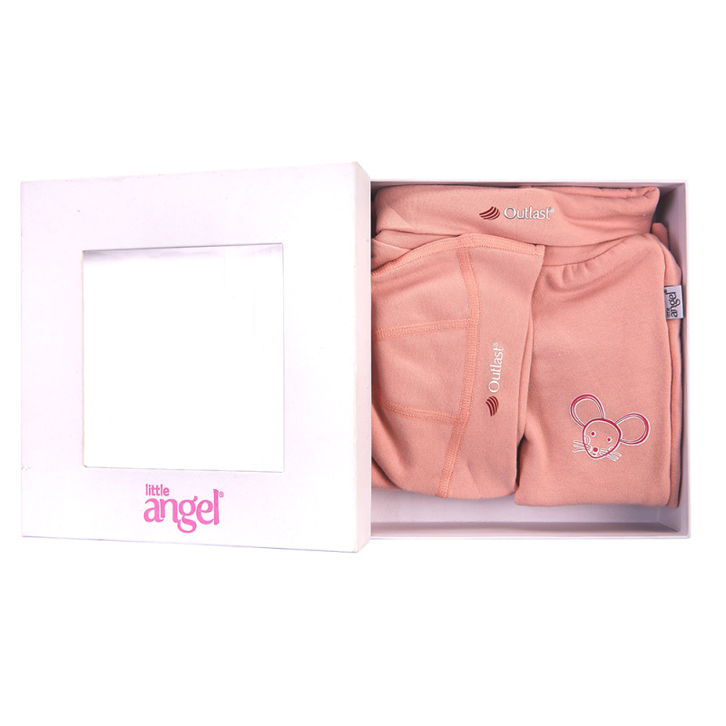 Little Angel Novorozenecká sada Outlast® - sv.starorůžová Velikost oblečení: 50