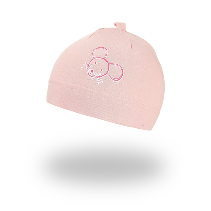 Little Angel Čepice smyk kojenecká obrázek Outlast® - sv.starorůžová Velikost čepic: 2 | 39-41 cm