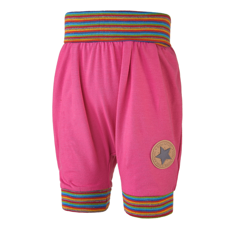 Little Angel Šortky tenké harémky Outlast® - tm.růžová Velikost oblečení: 68