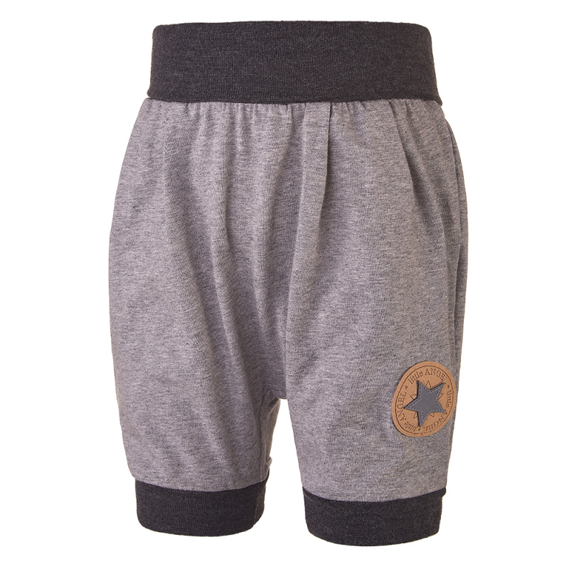 Little Angel Šortky tenké harémky Outlast® - šedý melír Velikost oblečení: 68