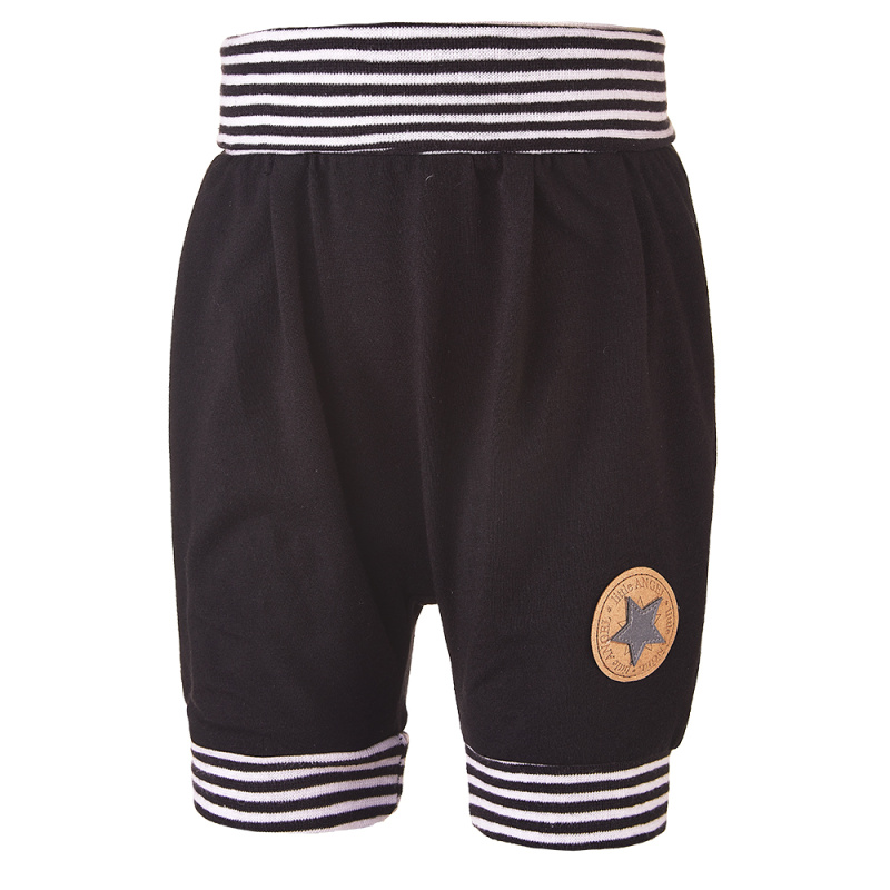 Little Angel Šortky tenké harémky Outlast® - černá Velikost oblečení: 68