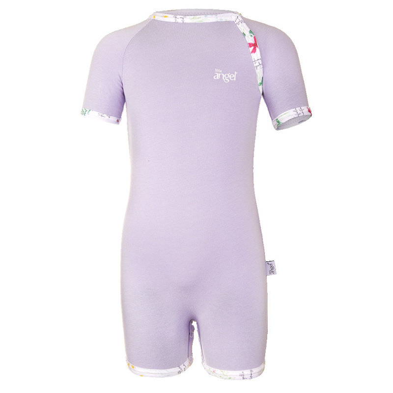 Little Angel Overal tenký krátký Outlast® - sv.fialová Velikost oblečení: 74