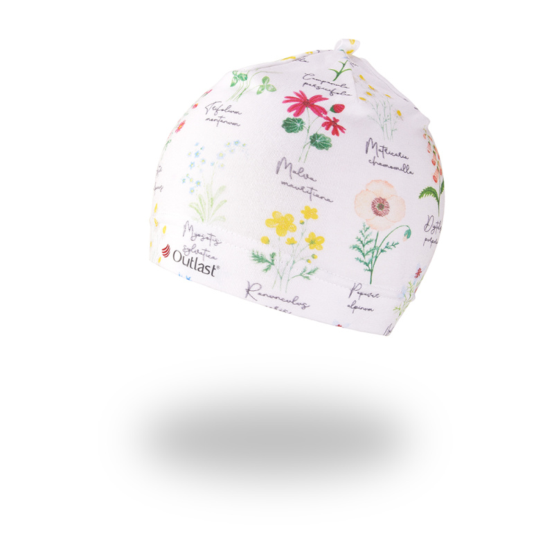 Little Angel Čepice tenká TISK Outlast® - herbář Velikost čepic: 2 | 39-41 cm